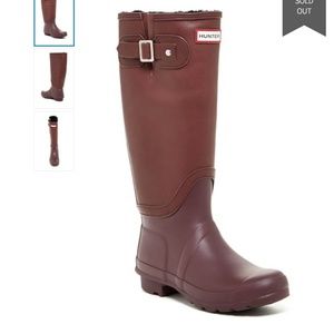 Hunter Original Genuine Sheepskin Lined Boot